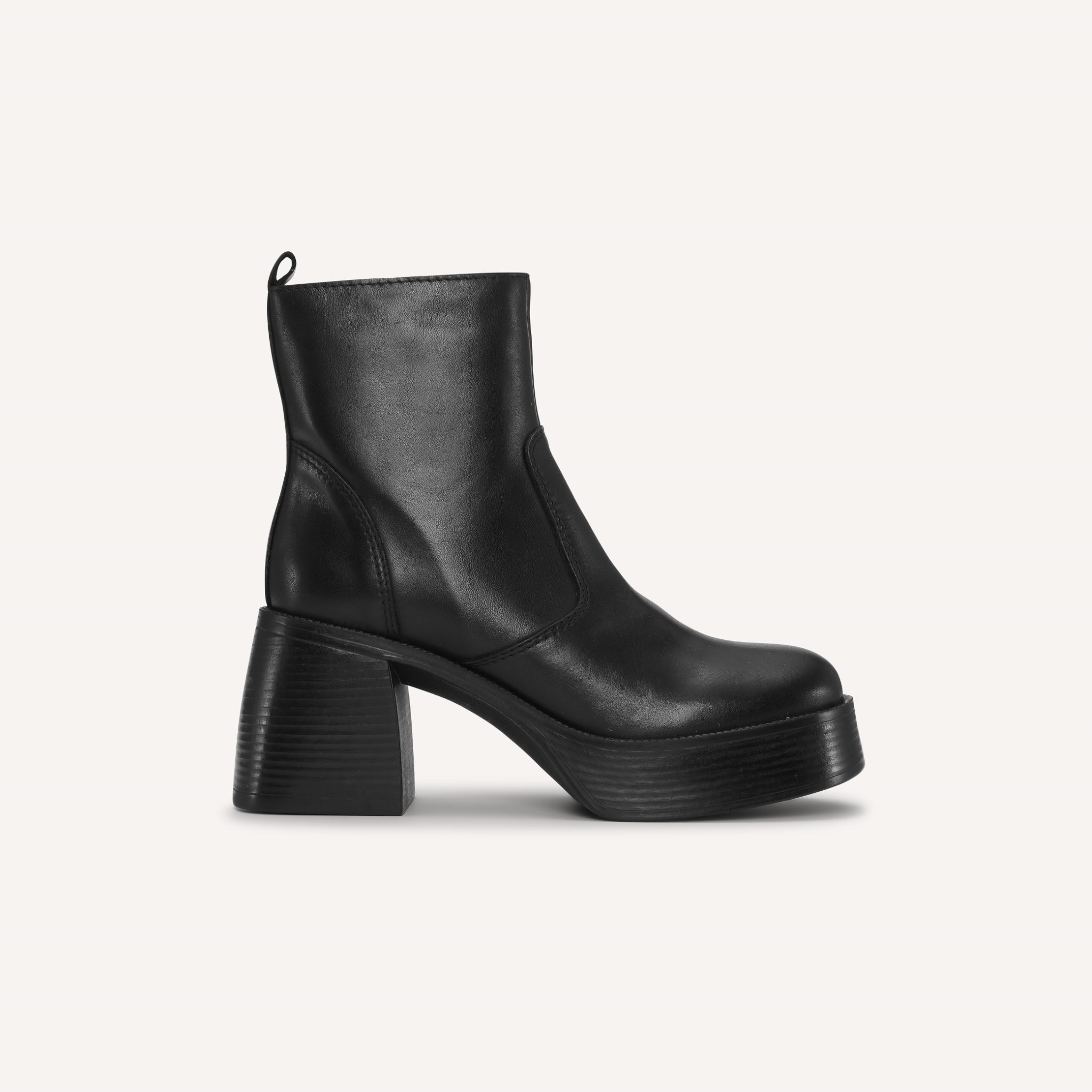 DESTROY ANKLE BOOT BLACK - JoDis